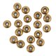 thumbnail image 4 of Cuentas espaciadoras redondas suaves, 20 piezas espaciadoras de acero inoxidable, accesorios de pulsera DIY, accesorios para hacer joyas, diseño aerodinámico, 4 of 12