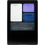 Maybelline Expert Wear Eyeshadow Quads, Electric Blue