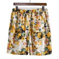 thumbnail image 2 of PBNBP Linen Shorts for Men 2023,Linen Shorts for Mens Casual Classic Fit 11 Inch Inseam Elastic Waist Shorts Workout Sweatpants Beach Swim Crop Shorts, 2 of 3