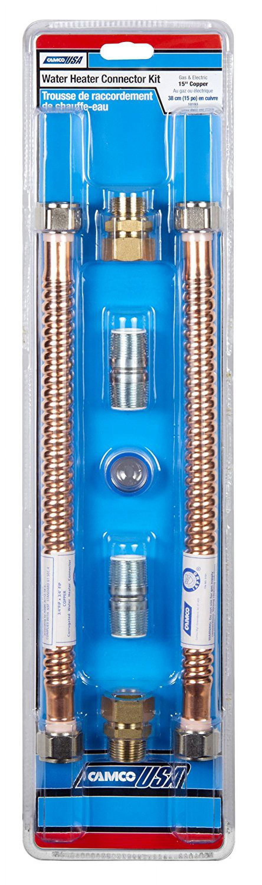 Camco 10193 Water Heater Installation/Replacement Kit - Quantity 1