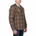 thumbnail image 5 of Legendary Outfitters Men’s Shirt Jacket with Hood | Brown, Large, 5 of 7