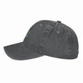 thumbnail image 2 of ZICANCN Cartoon Fish Angler Adjustable Baseball Cap Women , Hats for Men Adult Washed Cotton Denim Baseball Caps Fashion, 2 of 8