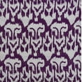 thumbnail image 3 of Stylo Culture Indian Couch Throw Pillow Cover 16 x 16 Kantha Purple Printed 40x40 cm Living Room Toss Pillow Case Cotton Ikat Square Cushion Cover | 1 Pc, 3 of 3
