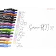 thumbnail image 3 of Zebra Sarasa Retractable Gel Ink Pens, Medium Point 0.7 mm, Assorted Color Rapid Dry Ink, 14-Count, 3 of 5