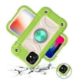 thumbnail image 3 of Protective Defender Case for iPhone 11 6.1 inch 2019, Allytech Drop Protection Car Mount Ring Kickstand Hard PC and Silicone Shockproof Cover with Tempered Glass Screen Protector[1 PCS], Guava, 3 of 6