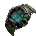 thumbnail image 4 of Reloj deportivo LED de camuflaje para niños, resistente al agua, digital, electrónico, casual, militar, reloj deportivo para niños con banda de silicona, alarma luminosa, cronómetro, 4 of 5
