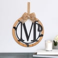 thumbnail image 4 of Country Monogram or Welcome Wall Hanging With Bow, 4 of 13
