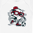 thumbnail image 4 of Inktastic Soccer Ball Boys or Girls Baby Bodysuit, 4 of 5