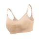 thumbnail image 3 of Sujetador de lactancia Mujer Embarazo Postparto Ropa interior Sujetador sin costuras, Beige, L Inevent AP001133-02, 3 of 7