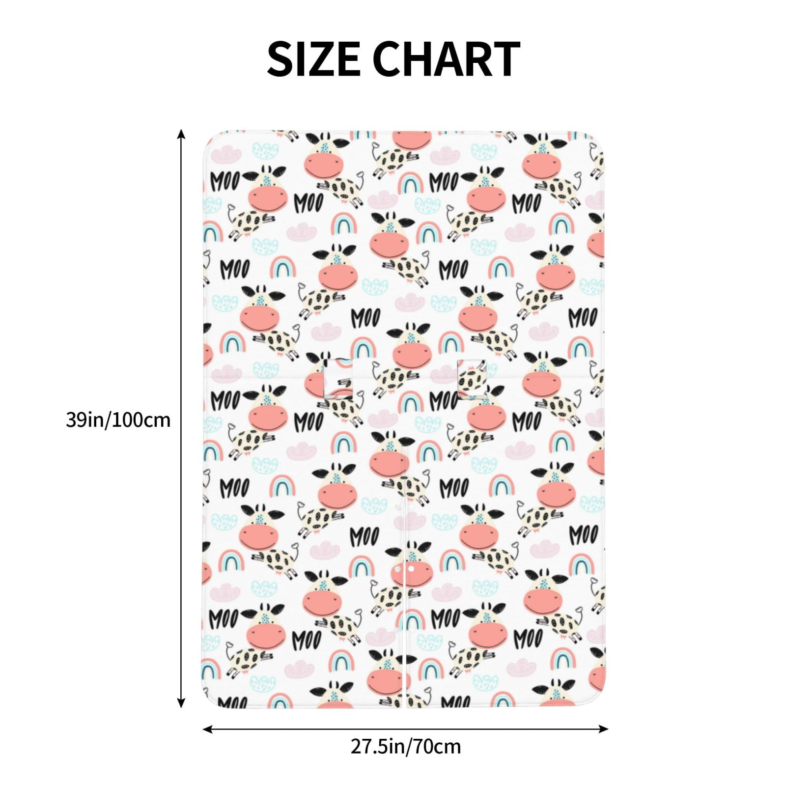 Car Seat Cover Baby - Funny Cute Cow Rainbow Clouds Breathable Infant Car Seat Cover for Baby Carseat, Lightweight Comfort Baby Essentials Must Haves Newborn Stuff for Girl Boy