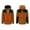 Brown, variant on Men's Women's Heated Jacket, Waterproof Windproof Heating Coat USB Electric Jackets Hooded Ski Snow Outerwear for Outdoor Skiing Green m