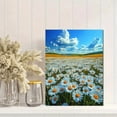 thumbnail image 2 of Qisvanset 12x16 Inch 2D Flat Framed Canvas Art, Vintage Country Landscape Minimalist Antique Living Room Home Wall Decor, 2 of 5
