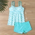 thumbnail image 4 of Fewfanhot Swimsuit for Women Flowy Swimsuit Beachwear Tankini Top Modest Swimwear, 4 of 5