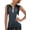 GREY, variant on Women's Half Zip Breathable Cycling Vests Reflective Sleeveless Jerseys Golf 4 Rear Pockets Grey XS