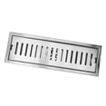 thumbnail image 2 of ZOUSSIQI 12 Inch Rectangular Linear Shower Drain 304 Stainless Steel Rustproof Shower Floor Drain Odor Proof Bathroom Floor Drain for Home Hotel JU316-17510, 2 of 13