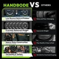 thumbnail image 3 of HANDBODE Bumper Plates 250 lb Set, Olympic Weight Plates Set of 2, Rubber Bumper Weights Plate with 2 Inch Steel Insert for Barbell, Standard Strength Training Plates for Weightlifting, 3 of 9