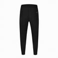 thumbnail image 3 of Ccpelsie Men's Lounge Pants Straight Leg Slim Fit Sweatpants Lightweight for Spring Summer Casual Home Wear with Pockets(Black,37), 3 of 8