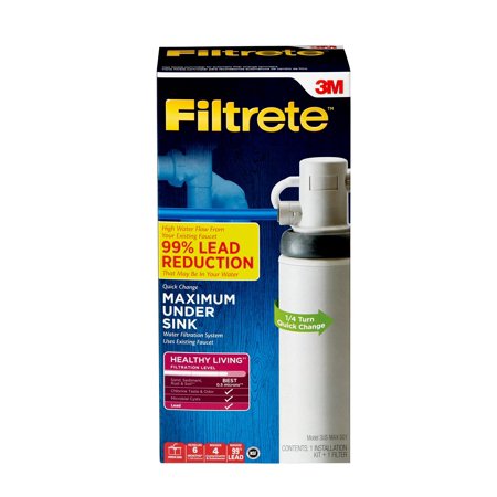 Filtrete™ Water Filtration Existing Faucet Filter System 3US-MAX-S01