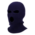 thumbnail image 1 of Evd-x Balaclava Tejida De 3 Orificios Pasamontañas Cosplay, Bandana, Motocicleta, Halloween, Termico, Ciclismo, Protección Uv, Sol, Viento Unisex Azul Navy, 1 of 2