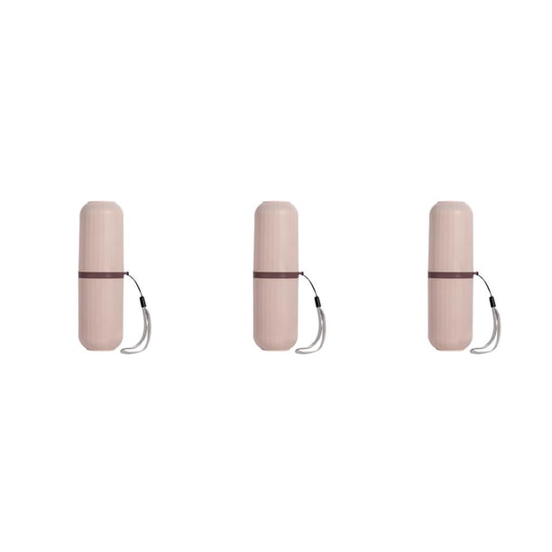 Bewildely Estuche para cepillos de Baño de viaje Soporte para de a prueba de polvo Taza para cepillos de Contenedor de limpieza para el hogar Type1 NO1