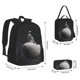 thumbnail image 2 of Balery Astronaut Sitting On Mercury Planet Mochila Escolar 3 en 1 para Niños - Mochila Resistente con Lonchera Térmica y Estuche - Mochila Escolar para Niños y Niñas, 2 of 7