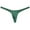 Dark Green, variant on Sexy Mens Pouch Enhancing Thong Underpants Shiny Bikini Underwear Tangas Light Blue XL