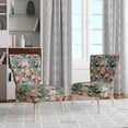 thumbnail image 2 of Designart "Flamingo Paradise I" Pink Animal Print Upholstered Accent Chair - Casual Arm Chair For Living Room, 2 of 5