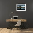 thumbnail image 3 of Head, Danny 18x14 White Modern Wood Framed Museum Art Print Titled - Reflecting Kirkjufell, 3 of 4