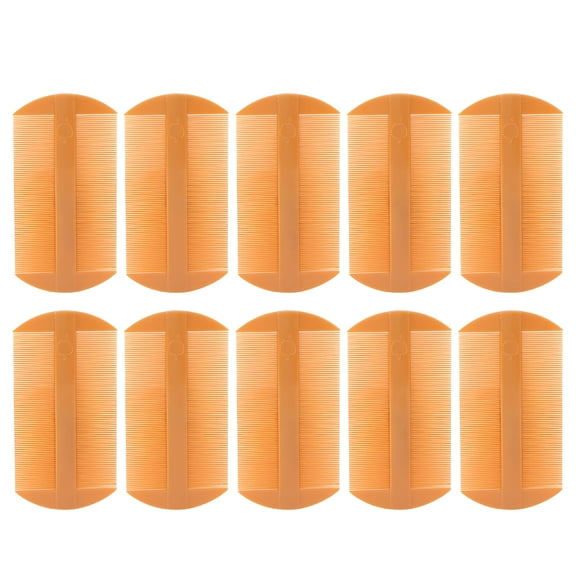 FACEGA Plastic Lice Combs Double Sided for Effective Lice Removal