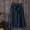Blue, variant on Tennis Skirts for Women Summer Elegant Bohemian A-Line Long Skirt For Everyday Wear Grey A