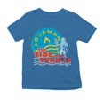 thumbnail image 1 of Playera Fan Army Aquaman Talla 10 turned manga corta azul  turquesa, 1 of 4