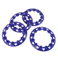 thumbnail image 1 of ATV Wheel Trim Hub Protection Scratch Resistant Plastic Hubcap Trim Cover Universal for Go Kart 8 Inch 4Pcs, 1 of 7