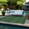 thumbnail image 6 of Addison Rugs Chantille Indoor/Outdoor Transitional Stripes Fern Washable Rectangle Rug, 2'6" x 3'10", 6 of 6