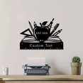 thumbnail image 4 of Custom Graduation Metal Sign, Personalized Name Date Graduation Class Of 2030 Metal Sign Plaque, Student Teacher Gift,Graduation Party Wall Decor, 4 of 6