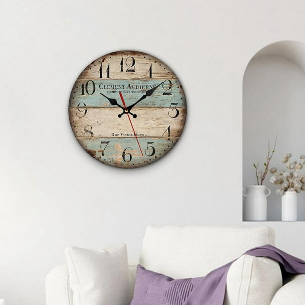 Reloj de pared decorativo de silencioso que no hace tictac Relojes