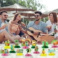 thumbnail image 3 of 12pcs Honeycomb Tropical Party Luau Centerpieces for Table Decor, 3 of 7