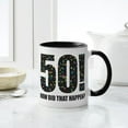 thumbnail image 4 of CafePress - 50Th Birthday Mugs - 11 oz Ceramic Mug - Novelty Coffee Tea Cup, 4 of 4