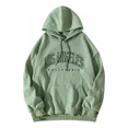 thumbnail image 1 of Sudadera Mujer Negra,hodie Hombre,sudaderas Para Parejas, 1 of 7