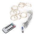 thumbnail image 3 of Cadena de luz de control remoto, 3x3m USB 300LED Chips Cadena de luz LED Luces de cadena de cortina Altamente recomendado, 3 of 8