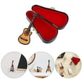 thumbnail image 2 of EeaseCA 1 Set Miniature Electric Guitar Model Guitar Statue Mini Music Instruments, 2 of 8