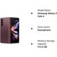 thumbnail image 4 of Samsung Galaxy Z Fold 4 5G Versión de EE. UU., 512GB, Borgoña - AT&T (reacondicionado), 4 of 5
