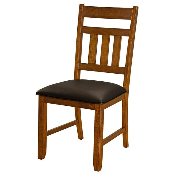 A-America Mason Slatback Upholstered Chair, Mango