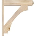 thumbnail image 3 of Ekena Millwork 7 1/2"W x 32"D x 36"H Imperial Smooth Craftsman Outlooker, Douglas Fir, 3 of 4