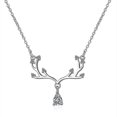thumbnail image 1 of 2 piezas de collar con colgante de dama de cobre para mujer, regalo de Navidad, collar, joyería para mujer, 1 of 3