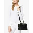thumbnail image 4 of Wide Strap Replacement Handbags Purse Crossbody Bags Flower Leather (Flower Brown), 4 of 7