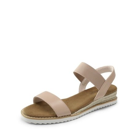Burudani Women s Comfort Ankle Strap Shoes Espadrilles Wedge Sandals