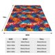thumbnail image 3 of Balery Colorful Hawaii Palms Manta de Felpa Suave y Acogedora – Cobija de Franela Aterciopelada para Cama, Lavable y Cálida para Sofá, Mascotas, Transpirable-80"x60", 3 of 7