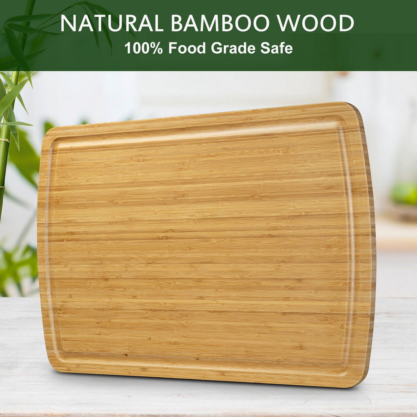Bamboo Cutting Board 30" x 20", Noodle Board Stove Cover, Extra Large Cutting Board for Kitchen