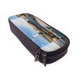 thumbnail image 6 of Lsque Lighthouse Printed Big Capacity PU Leather Pencil Case Large Pencil Pouch Stationery Pen Bag Pencil Holder for Teen, 6 of 6