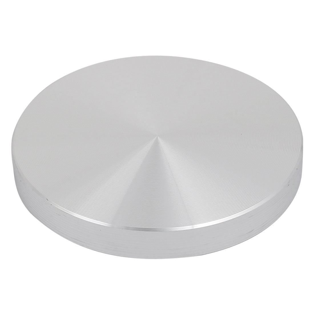 60mmx8mm M8 Tea Table Glass Top Circle Aluminum Disc Adapter Silver